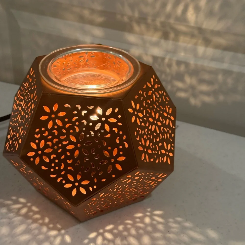 Scentsy Copper Cast Warmer ~ Like NEW